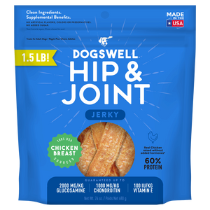Dogswell Hip & Joint Jerky Chicken Breast Dog Treats