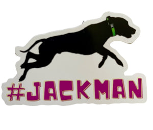 #Jackman Die cut Vinyl Sticker 3 inch 