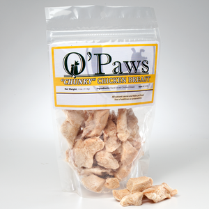 Oma's Pride O'Paws Dehydrated Chicken Breast 4oz