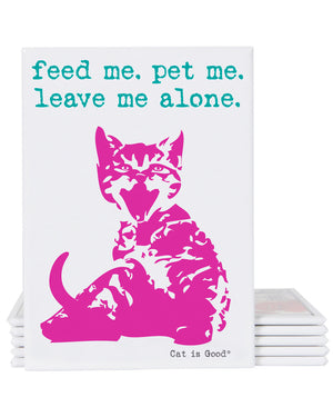Feed Me Cat Magnet