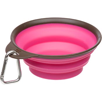 Dexas collapsible dog bowl best sale