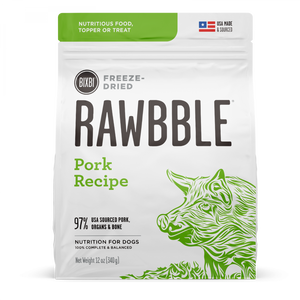 BIXBI Rawbble Freeze Dried Pork