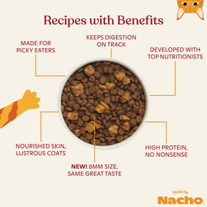 Made By Nacho Chicken & Duck & Quail Kibble with Freeze Dried Raw Inclusions