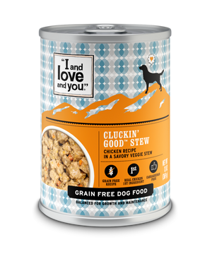 I and Love and You Grain Free Clucking Good Stew Canned Dog Food