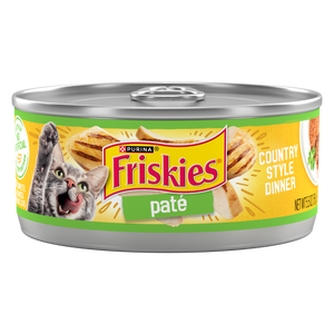 Friskies Pate Country Style Dinner Canned Cat Food