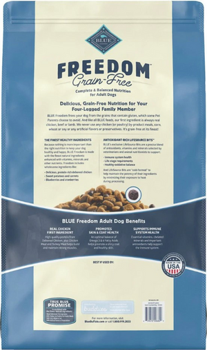 Blue Buffalo Freedom Grain-Free Adult Chicken Recipe Dry Dog Food