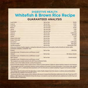 Wellness Core Digestive Health Whitefish Recipe Dry Dog Food