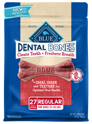 Blue Buffalo Blue All Natural Dental Bones Dog Treats