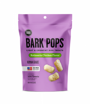 BIXBI Bark Pops Rotisserie Chicken Dog Treats