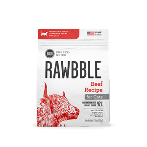 BIXBI RAWBBLE Beef Freeze Dried for Cats