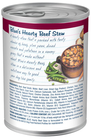 Blue Buffalo Blue's Stew Hearty Beef Stew Canned Dog Food