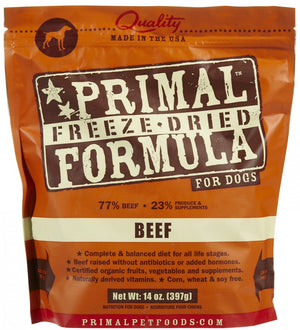 Primal Freeze Dried Beef 14oz Canine