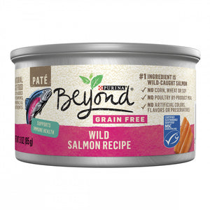 Purina Beyond Grain-Free Wild Salmon Pate Recipe Canned Cat Food