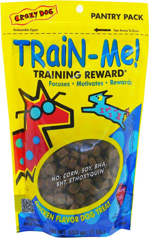 Crazy Dog Train-Me! Chicken Flavor Training Dog Treats