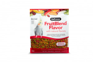 Zupreem FruitBlend Flavor Food with Natural Flavors for Medium Birds