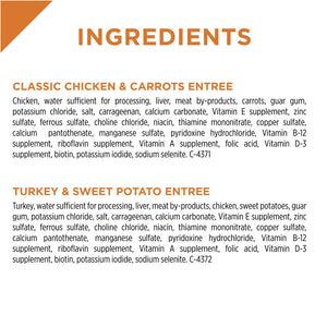 Purina Pro Plan Savor Grain-Free Pate Chicken & Turkey Entrees Wet Dog Food Variety Pack