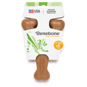 Benebone Wishbone Chew Toy - Medium Size