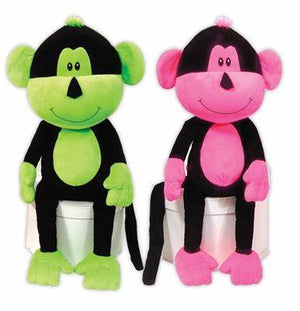 PetFlys Plush Toy Neon Monkey 2pk