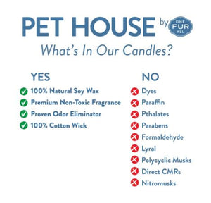Pet House Candle 