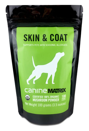 Canine Mushroom Matrix Skin & Coat Mushroom Supplement