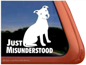 Nicker Sticker Misunderstood Pit Bull